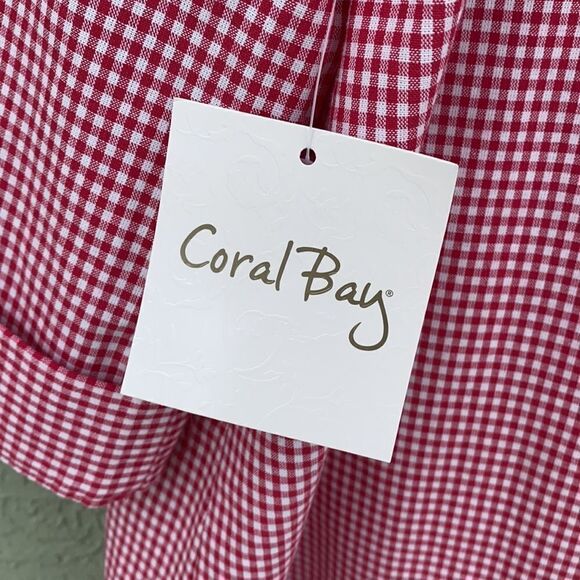 Flamingo 2 Piece Coral Bay Sz S 2 Flamingo Tank And Button Down NWT - Picture 16 of 16